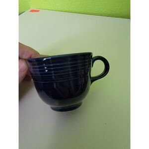 Fiesta Ware 8oz Coffee Mug Tea Cup Cobalt Blue Homer Laughlin Replacement